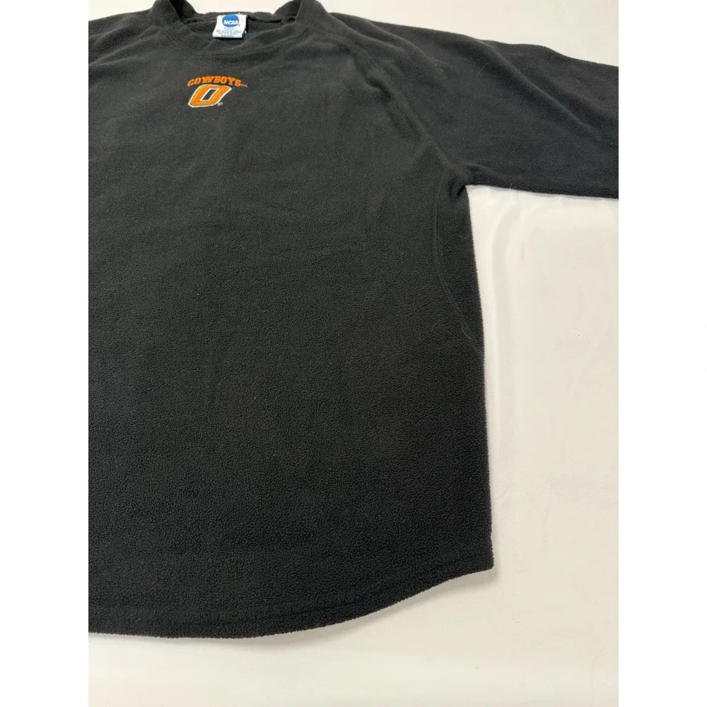 Vtg Oklahoma State University OSU Cowboys‎ Fleece Pullover Size M Embroidered